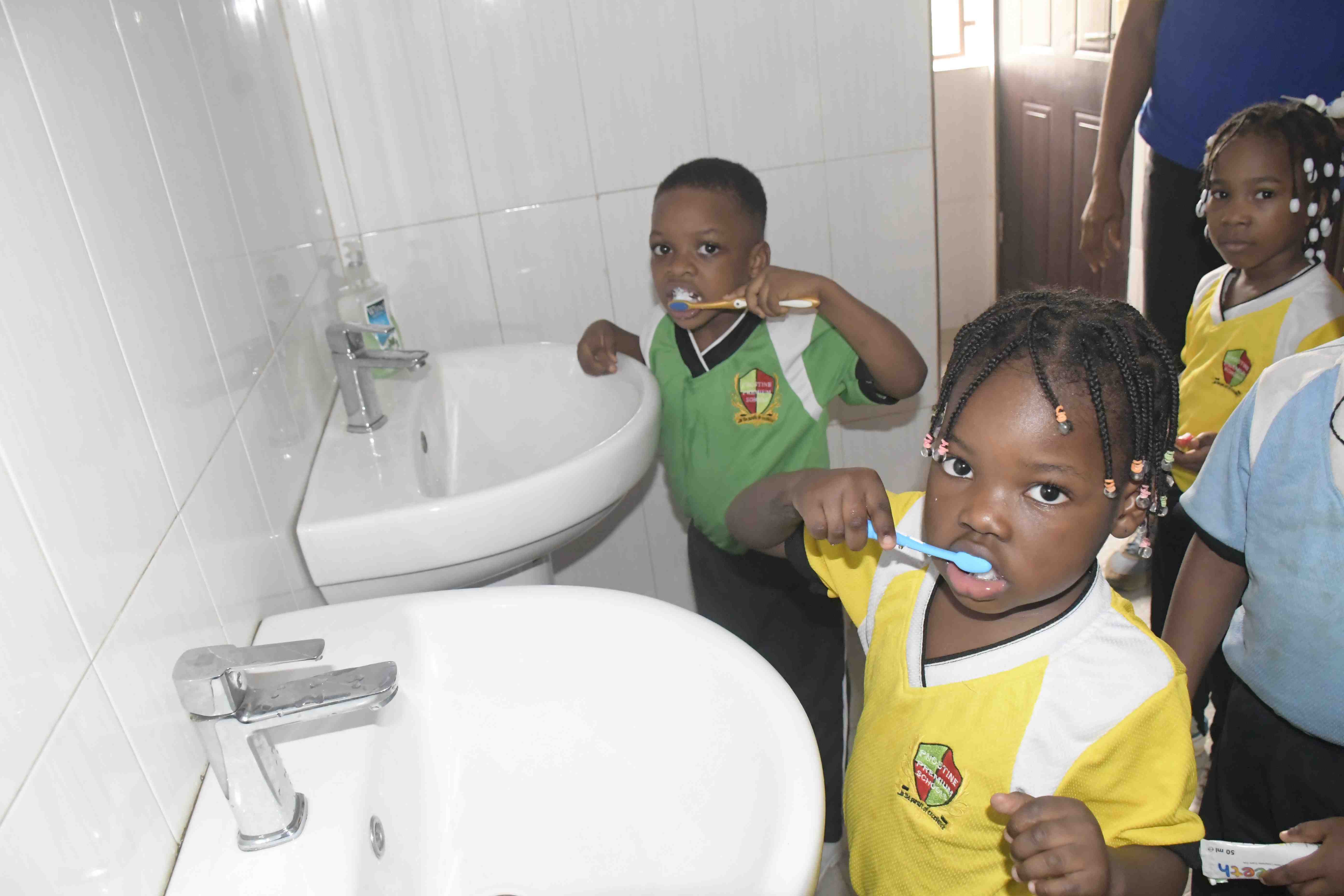 <p>TOOTH BRUSHING FOR NURSERY 1 CLASS</p>